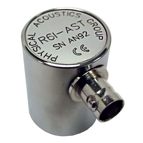 Sensor acústico de medición - R6I-AST - Physical Acoustics - con preamplificador integrado / de poco ruido