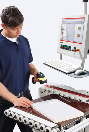 Máquina de colocación de tapacantos automática - Novimat Contour L20 - IMA Klessmann - para paneles