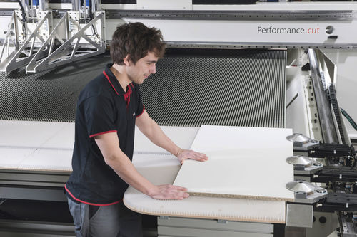 Máquina de corte CNC - Performance.CUT - IMA Klessmann - tipo puente / compacta / 3 ejes
