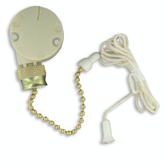 Interruptor con tracción de cable - 1689 - Leviton - unipolar / electromecánico