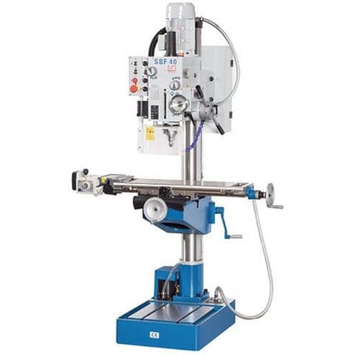 Taladradora-fresadora vertical - SBF 40 TV 1000 - Knuth Machine Tools - de columna / para acero / de alta precisión