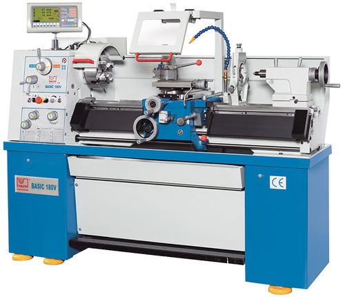 Torno convencional - Basic 180 V - Knuth Machine Tools - horizontal / 3 ejes / Camlock D1-4