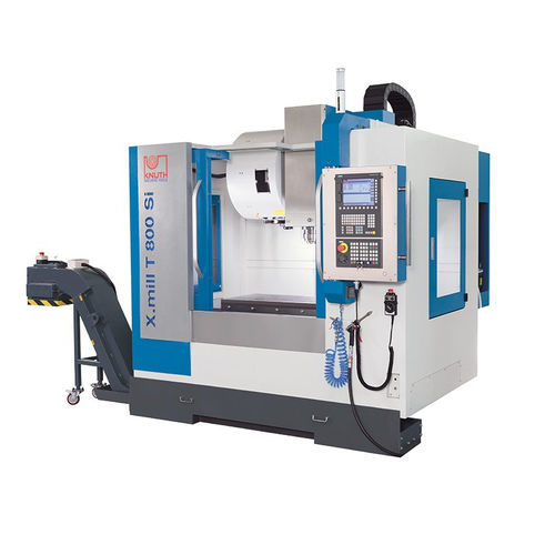 Centro de mecanizado CNC 4 ejes - X.mill T 800 Si  - Knuth Machine Tools - vertical / BT 40 / 24 herramientas