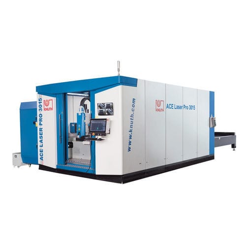 Máquina de corte láser - ACE PRO 3015 30R - Knuth Machine Tools - para metal / de chapa / CNC