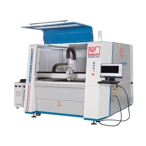 Máquina de corte láser de fibra - ACE Laser Compact 1313 2.0 R - Knuth Machine Tools - para metal / de chapa / CNC