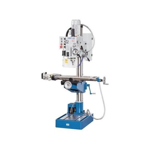 Taladradora-fresadora vertical - SBF 40 TV 1000 - Knuth Machine Tools - para acero / de velocidad variable / compacta