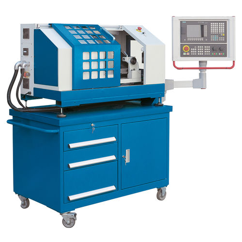 Torno CNC - LabTurn 2028 - Knuth Machine Tools - horizontal / 2 ejes / de mesa inclinada