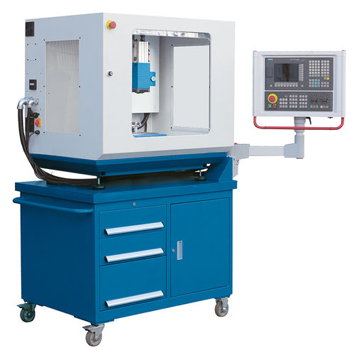 Fresadora CNC 3 ejes - LabCenter 260 - Knuth Machine Tools - vertical / ISO 20 / para piezas pequeñas