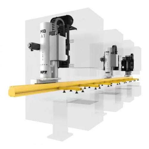Alimentador neumático - Monobar 80 - AP&T - mecánico / modulable