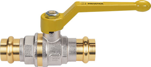 Válvula de bola - PRESSTIGE series - EFFEBI - manual / para gas / roscada