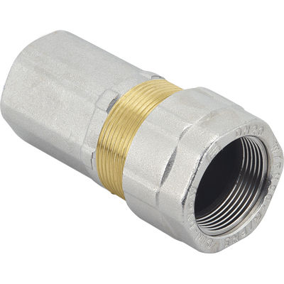 Racor hidráulico - KRONOS series - EFFEBI - para gas / roscado / de latón