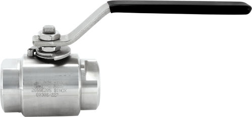 Válvula de bola - MONOBLOCK series - EFFEBI - manual / para agua / para vapor