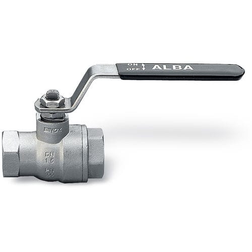 Válvula de bola - ALBA series - EFFEBI - de palanca / para agua / para vapor