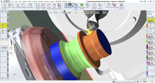 Software de mando - Y-axis Turning - GibbsCAM - de corte / de posicionamiento / para torneado
