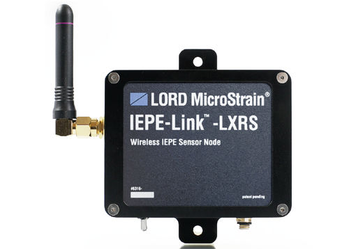 Detector de vibración - IEPE-Link™ -LXRS® - MicroStrain - piezoeléctrico / para uso intensivo / digital