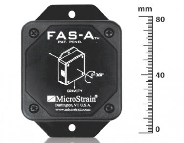 Inclinómetro 1 eje - FAS-A® - MicroStrain - 2 ejes / analógico / inercial