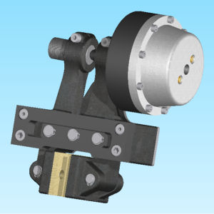 Estribo de freno de disco - PPH-N033 series - MWM FRENI-FRIZIONI - neumático / de muelle / de seguridad