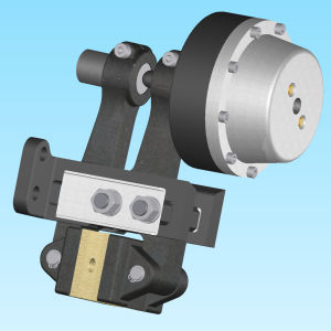 Estribo de freno de disco - PPHP-N330 series - MWM FRENI-FRIZIONI - neumático / de muelle / de seguridad