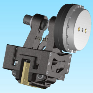 Estribo de freno de disco - PPT-N066 series - MWM FRENI-FRIZIONI - neumático / de muelle / de seguridad