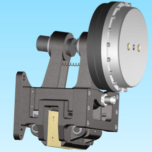 Estribo de freno de disco - PPTP-N680 series - MWM FRENI-FRIZIONI - neumático / de muelle / de seguridad