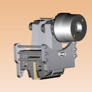 Estribo de freno de disco - POTP-N700 series - MWM FRENI-FRIZIONI - de muelle / de seguridad