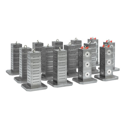 Columna de fijación de hierro fundido - OK-VISE - modular