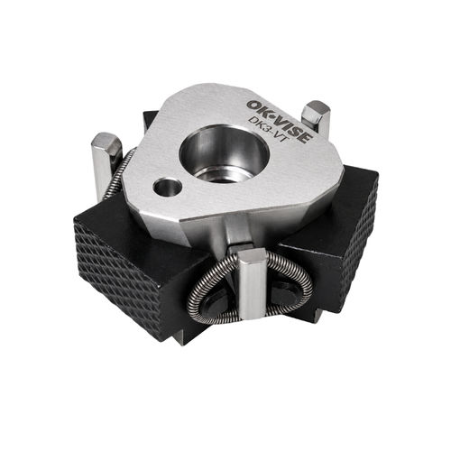 Dispositivos de apriete mecánico - DK3-VT-M1 - OK-VISE - flotante / mecanizable