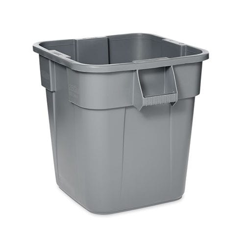 Contenedor de residuos de plástico - FG352600RED - Rubbermaid - con asidero / de seguridad