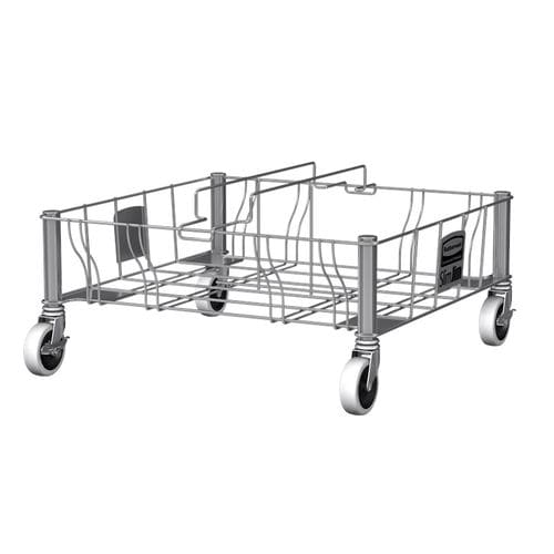 Plataforma rodante de metal - Slim Jim® - Rubbermaid - portacubetas