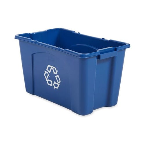 Cajón de reciclaje - FG571 - Rubbermaid - de plástico / apilable