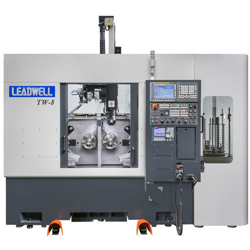 Centro de torneado CNC - TW series  - LEADWELL - 2 ejes / con carga descarga automatizada
