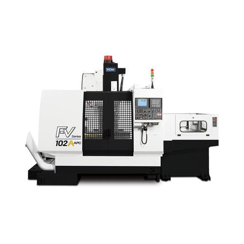 Centro de mecanizado CNC 3 ejes - FV102A-APC - YCM (Yeong Chin) - vertical / BBT40 / 24 herramientas