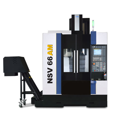 Centro de mecanizado CNC 3 ejes - NSV66AM - YCM (Yeong Chin) - vertical / para aluminio / de columna