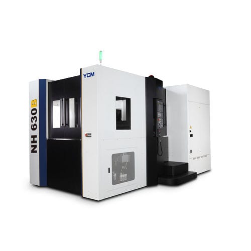 Centro de mecanizado CNC 3 ejes - NH630B - YCM (Yeong Chin) - horizontal / de doble columna / con mesa rotativa