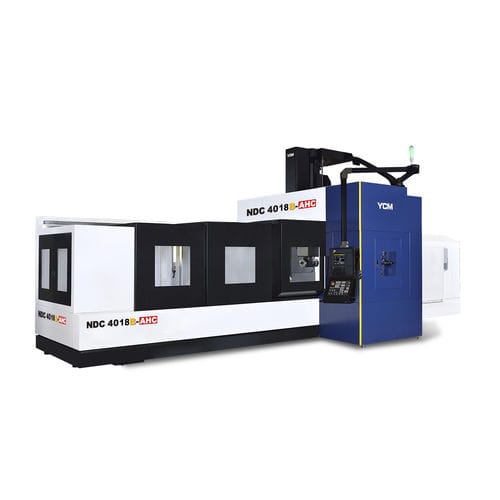 Centro de mecanizado CNC 3 ejes - NDC4018B-AHC - YCM (Yeong Chin) - vertical / de doble columna / 40 herramientas