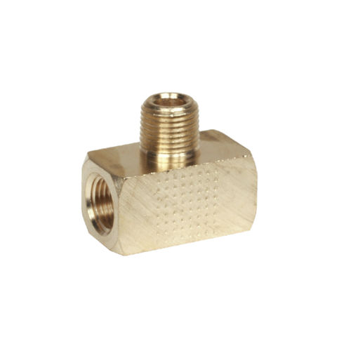Racor hidráulico - MT series - Progressive Components - roscado / en T / de latón