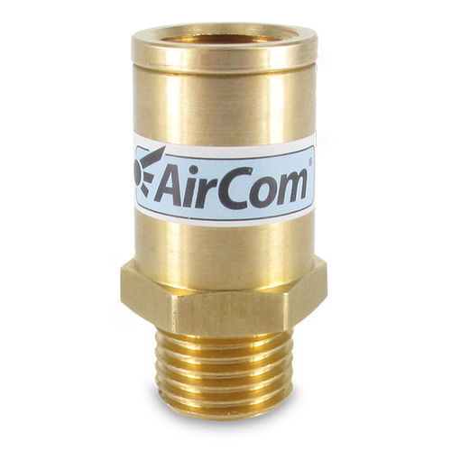 Regulador de presión para aire comprimido - R13-02 series - AirCom Pneumatic - de pistón / monoetapa / de latón