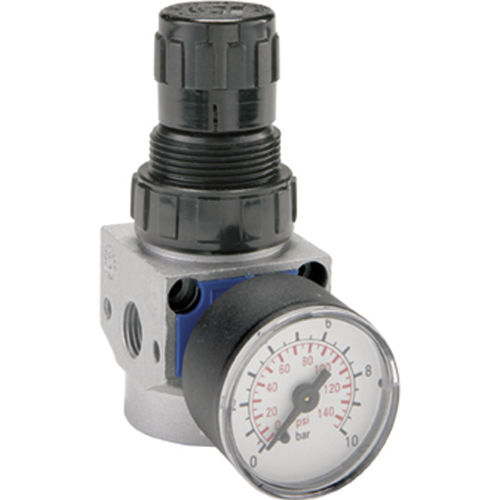 Regulador de presión para aire comprimido - RD series - AirCom Pneumatic - de membrana / monoetapa / de latón