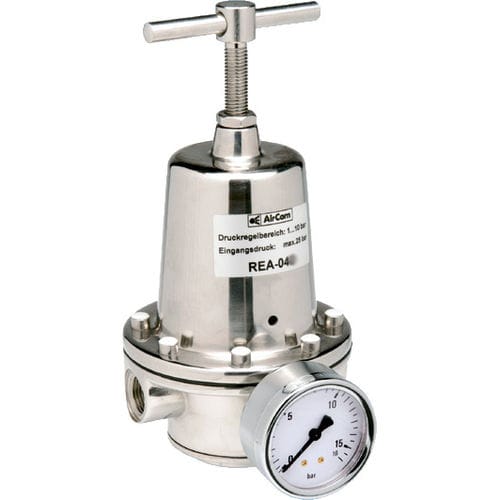 Regulador de presión para agua - REA series  - AirCom Pneumatic - para carburante / para aire comprimido / para gas neutro