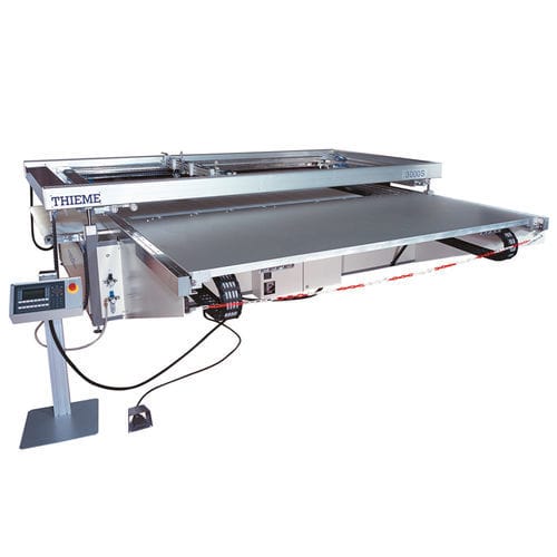 Máquina de serigrafia automática - 1000 S - THIEME - de color / con mesa extraíble / en plano