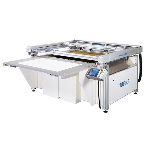 Máquina de serigrafia automática - 3000 series - THIEME - de color / con mesa extraíble / con pantalla táctil