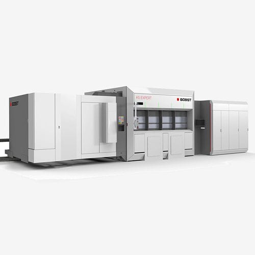 Sistema de metalización de vacío - K5 EXPERT - BOBST - de film plástico / para papel