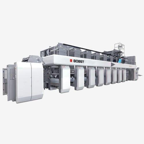 Máquina de impresión por huecograbado - RS 6002 - BOBST - para papel / para embalajes / de color