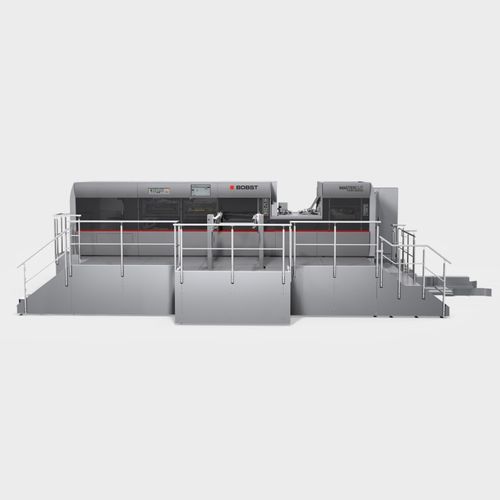 Máquina de corte de punzonado - MASTERCUT 106 PER - BOBST - para material plástico / para papel / CNC