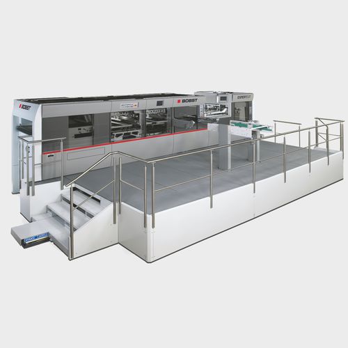 Máquina de corte de punzonado - EXPERTCUT 106 series - BOBST - para material plástico / para papel / de placas