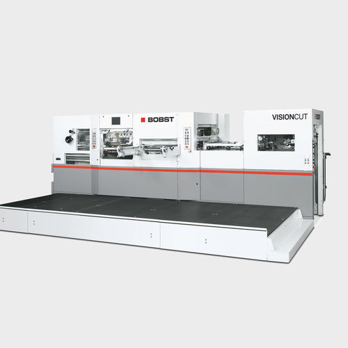 Máquina de corte de punzonado - VISIONCUT 106 LE - BOBST - para material plástico / para papel / de placas
