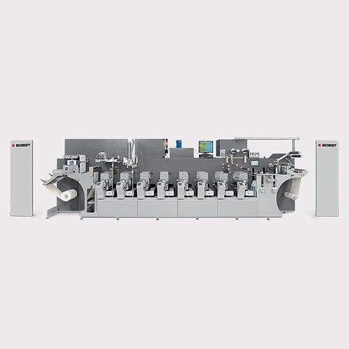 Prensa flexográfica en línea - MX - BOBST - de 8 colores / de etiquetas / de gran formato