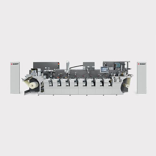 Prensa flexográfica en línea - M1 - BOBST - de 8 colores / para papel / de film de plástico