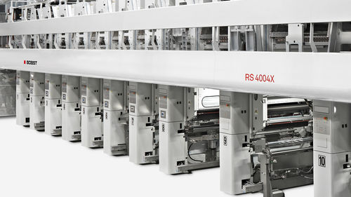 Máquina de impresión por huecograbado - RS 4004X series - BOBST - para etiquetas / de color / de alta velocidad
