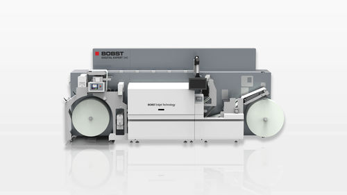 Prensa para imprimir de inyección de tinta UV - EXPERT 340 - BOBST - de color / de alta velocidad / automática